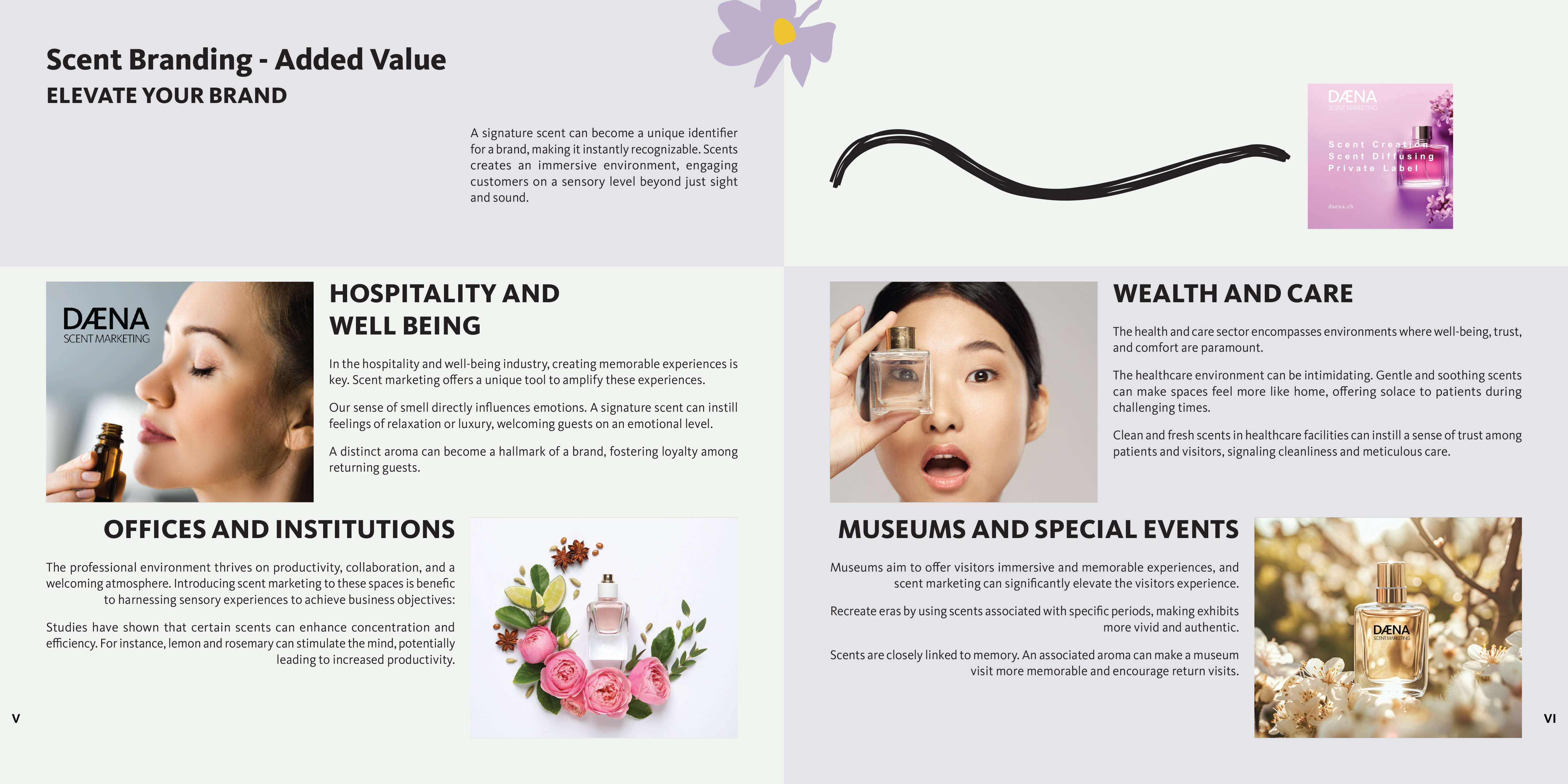 DAENA catalogue inner page