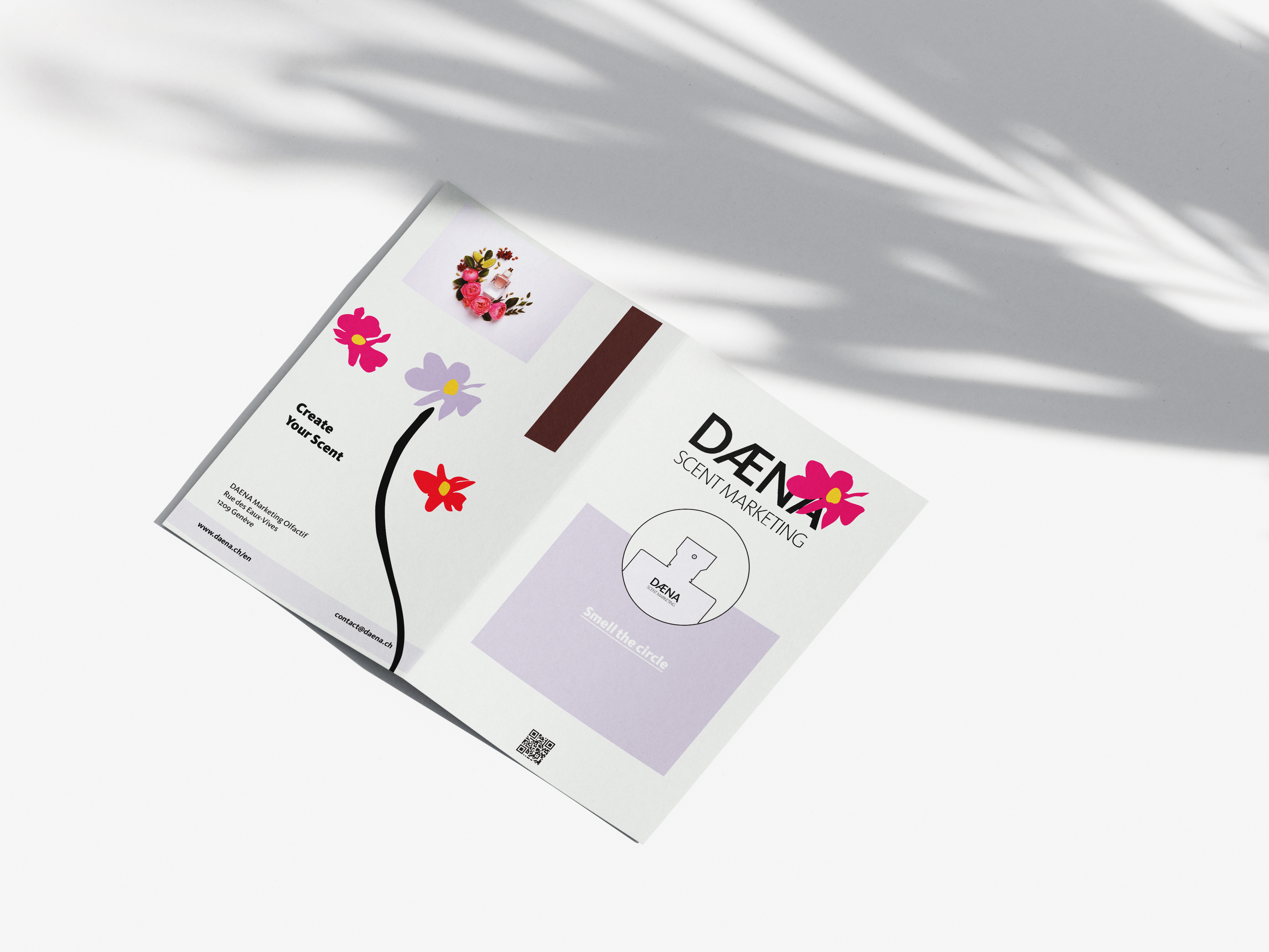 DAENA teaser brochure mockup