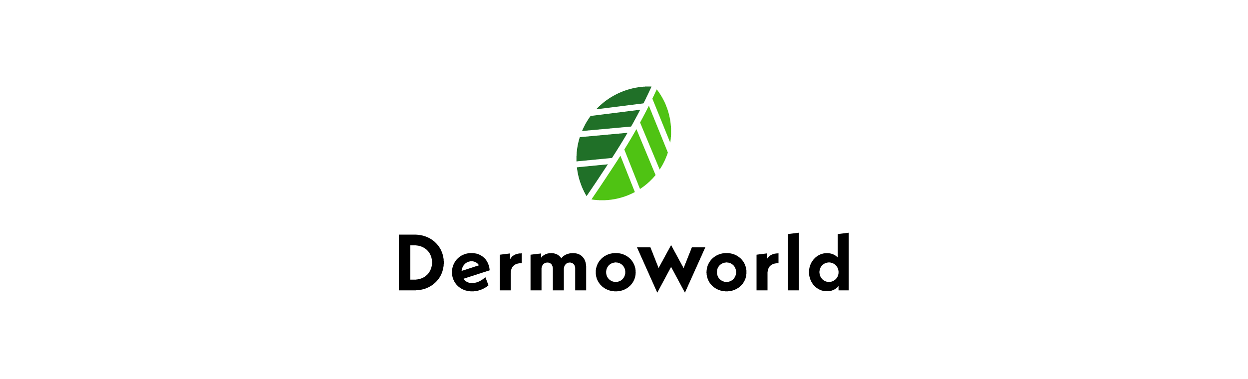 Dermoworld updated primary logo