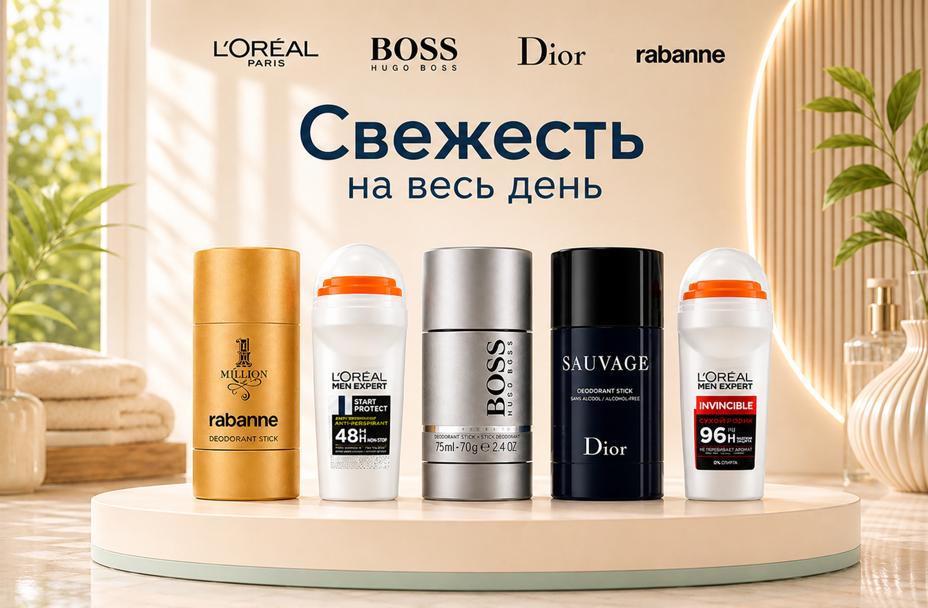 Roll On desktop banner design for qukistore